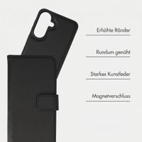 imoshion Herausnehmbare 2-in-1 Luxus-Bookcase Samsung Galaxy A37 (5G) - Schwarz