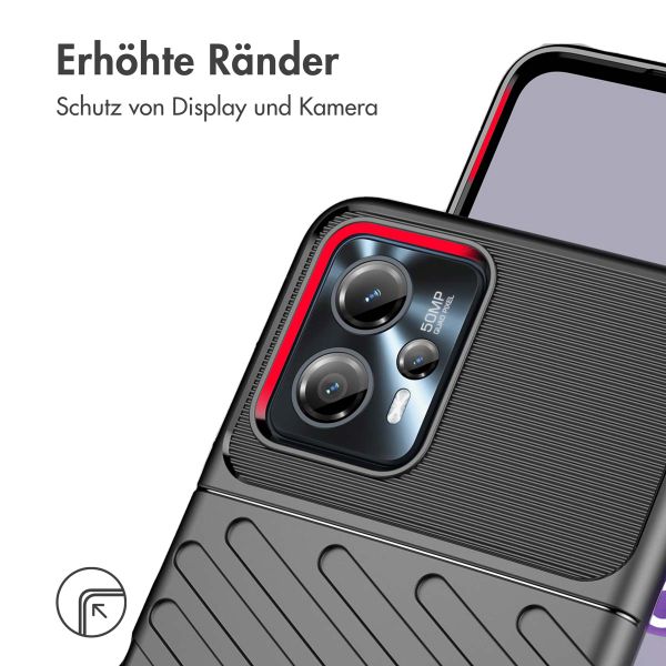 imoshion Thunder Backcover für das Motorola Moto G13 - Schwarz