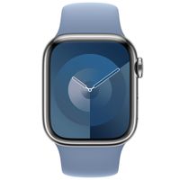 Apple Sport Band für Apple Watch Series 1 bis 9 / SE (38/40/41 mm) | Series 10 (42 mm) - Größe M/L - Winter Blue