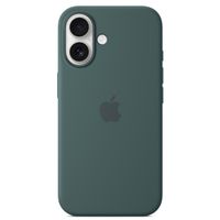 Apple Silikon-Case MagSafe für das Apple iPhone 16 - Lake Green