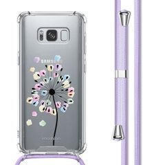 imoshion Design Hülle mit Band Samsung Galaxy S8 - Sandstone Dandelion