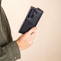 imoshion Kunstleder MagSafe Backcover mit Kartenfach Samsung Galaxy Z Fold 8 Ultra - Schwarz