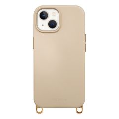 Selencia Rivièra Backcover mit MagSafe mit abnehmbaren Haken Apple iPhone 15 - Milky Latte