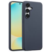 Accezz Liquid Silikoncase mit MagSafe Samsung Galaxy S25 FE - Dunkelblau