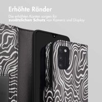 imoshion ﻿Design Klapphülle für das Samsung Galaxy A41 - Black And White