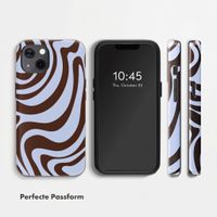 Selencia Vivid Back Cover Apple iPhone 13 / 13 Pro - Dream Swirl Chocolate