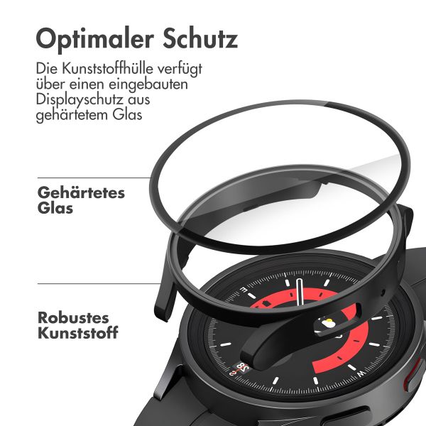 imoshion Full Cover Hard Case Samsung Galaxy Watch 6 - 44 mm - Schwarz