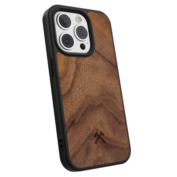 Woodcessories Bumper Case MagSafe für das iPhone 15 Pro Max - Walnut