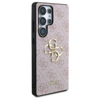 Guess 4G Metal Logo Back Cover Samsung Galaxy S25 Ultra - Rosa