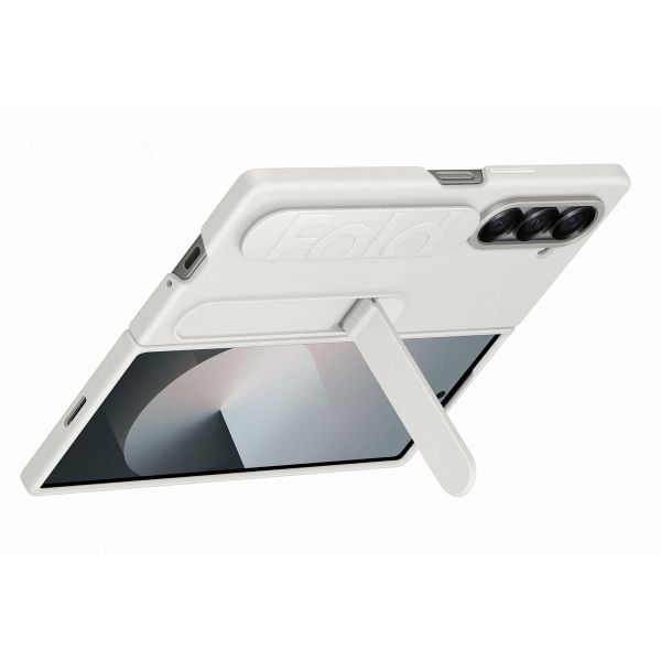 Samsung Original Silikon Cover mit Strap Samsung Galaxy Z Fold 6 - White