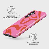 Burga Tough Back Cover für das Samsung Galaxy A54 (5G) - Ride the Wave