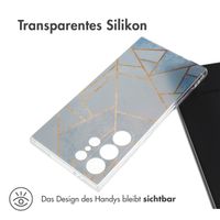 imoshion Design Hülle Samsung Galaxy S24 Ultra - Blue Graphic