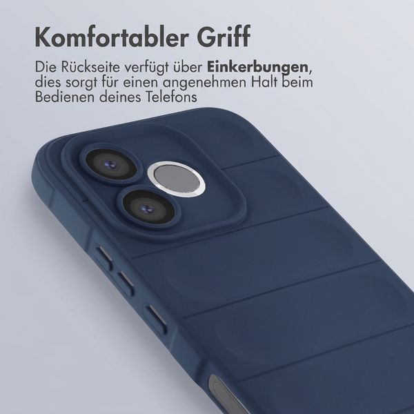 imoshion EasyGrip Backcover Honor 600 Lite - Dunkelblau