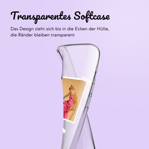 Personalisierte Hülle mit Filmrolle N°2 iPhone 12 (Pro) - Transparent