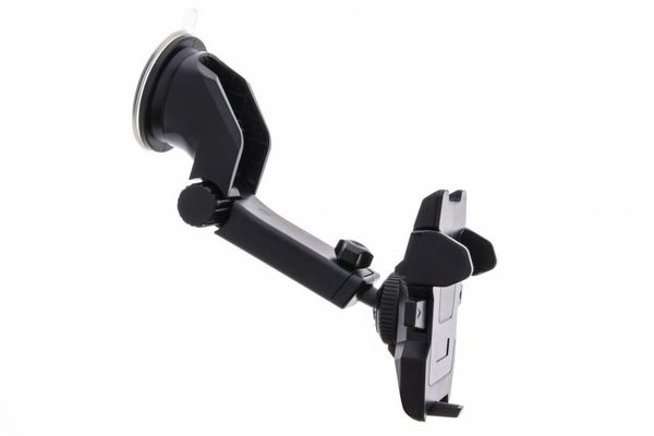 Long Neck Car Mount - Handyhalterung für das Auto - Windschutzscheibe - Universell - Schwarz