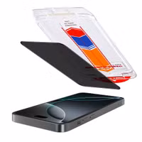 Accezz Sichtschutz-Schutzglas mit Applikator Apple iPhone 16 Pro