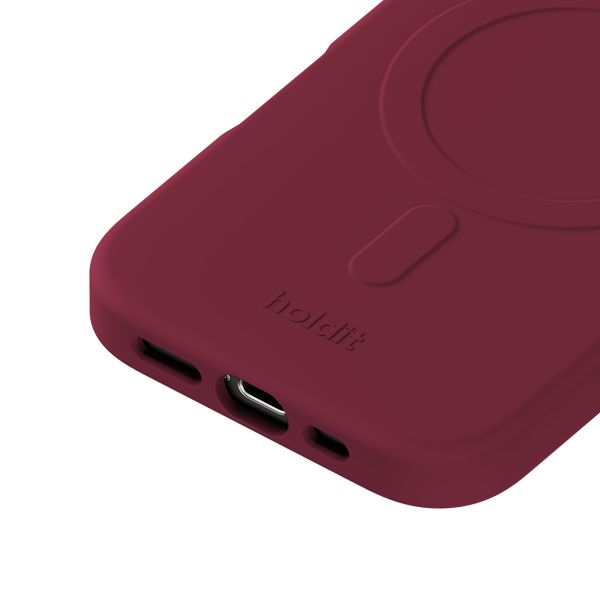 Holdit Soft MagSafe Case Apple iPhone 16 Pro - Red Velvet