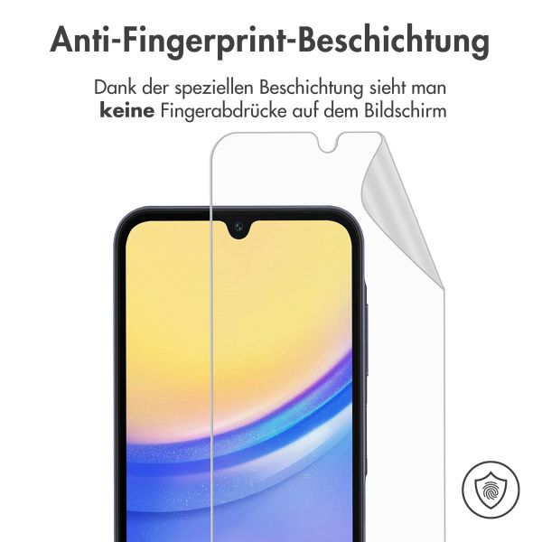 imoshion Displayschutz Folie 3er-Pack für das Samsung Galaxy A15 (5G/4G)