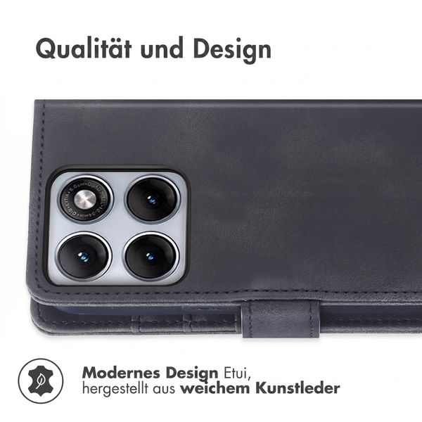 imoshion Klapphülle mit Kordel Motorola Edge 70 Fusion - Schwarz