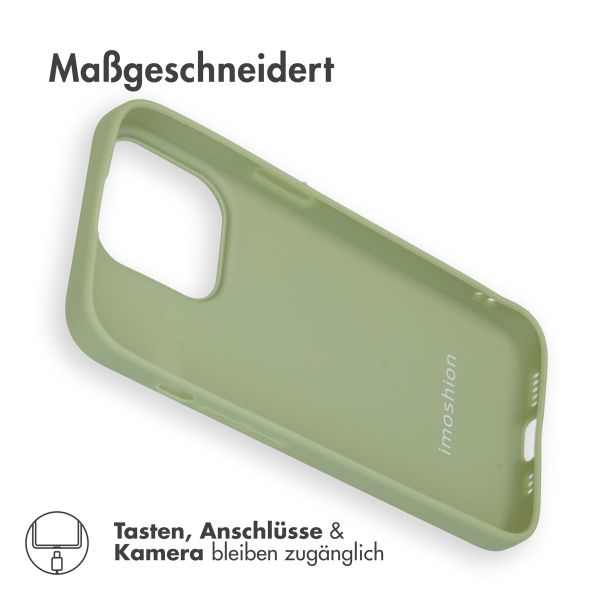 imoshion TPU Color Cover Apple iPhone 15 Pro - Olive Green