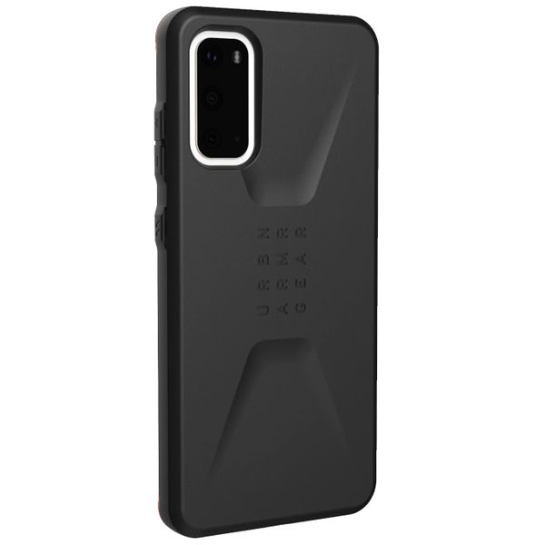 UAG Civilian Backcover Schwarz für das Samsung Galaxy S20