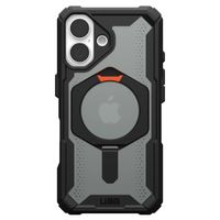 UAG Plasma XTE Back Cover MagSafe für das iPhone 16 - Black / Orange