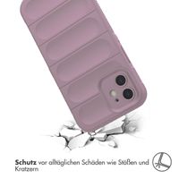 imoshion EasyGrip Back Cover für das Apple iPhone 12 - Violett