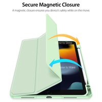 Dux Ducis Toby Klapphülle Apple iPad 11 (2025) 11 Zoll / iPad 10 (2022) 10.9 Zoll - Grün