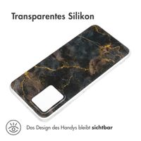 imoshion Design Hülle für das Motorola Moto G54 - Black Marble