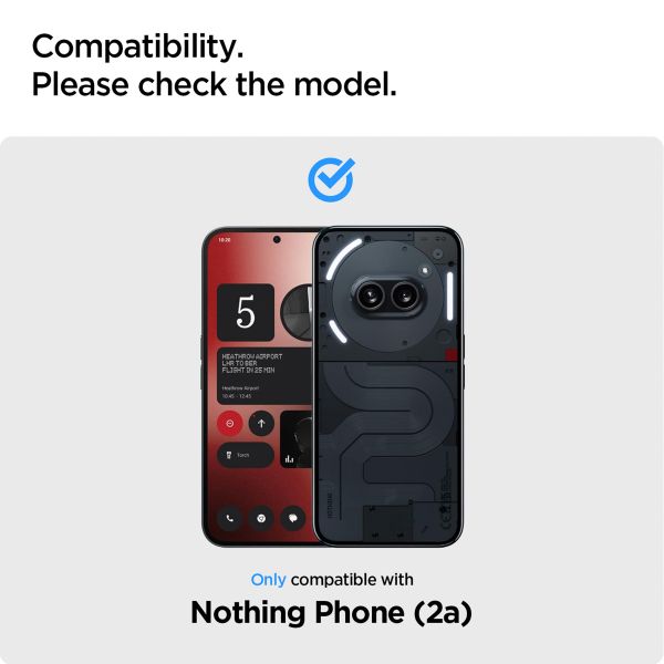 Spigen GLAStR Fit Displayschutzfolie 2er-Pack + Applicator Nothing Phone (2a) / (2a) Plus