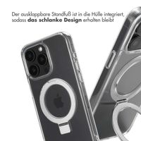 Accezz Ring Stand Backcover mit MagSafe Apple iPhone 15 Pro Max - Transparent