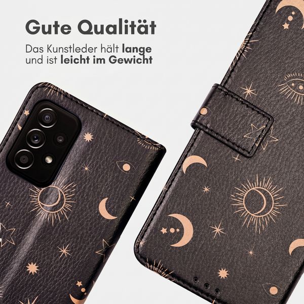 imoshion Design Klapphülle Samsung Galaxy A52(s) (5G/4G) - Sky Black