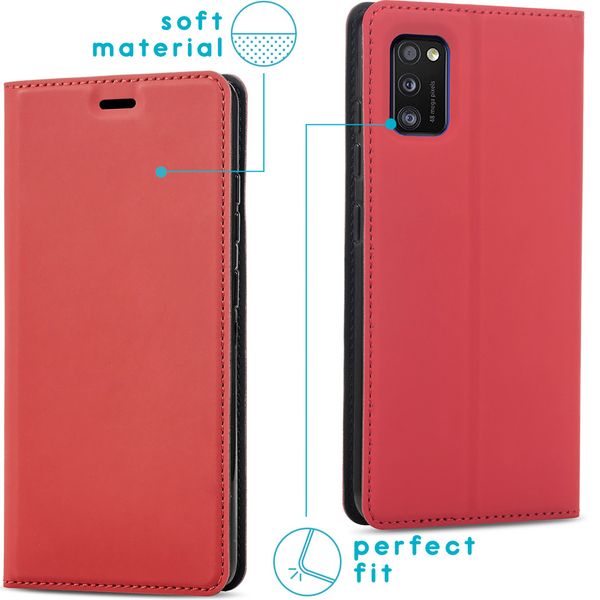 imoshion Slim Folio Klapphülle Samsung Galaxy A41 - Rot