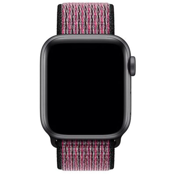 Apple Nike Sport Loop Band für Apple Watch Series 1-9 / SE - 38/40/41 mm / Series 10 - 42 mm - Pink Blast / True Berry