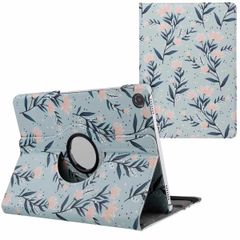 imoshion 360° drehbare Design Klapphülle Samsung Galaxy Tab A9 Plus - Flowers