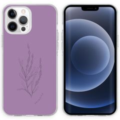 imoshion Design Hülle für das iPhone 13 Pro - Floral Purple