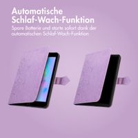 imoshion Mandala Klapphülle Apple iPad 6 (2018) 9.7 Zoll / iPad 5 (2017) 9.7 Zoll / Air 2 (2014)/Air 1 (2013) - Lila / Lilac