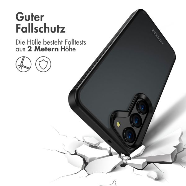 Accezz Rugged Frosted Back Cover Samsung Galaxy S23 - Schwarz