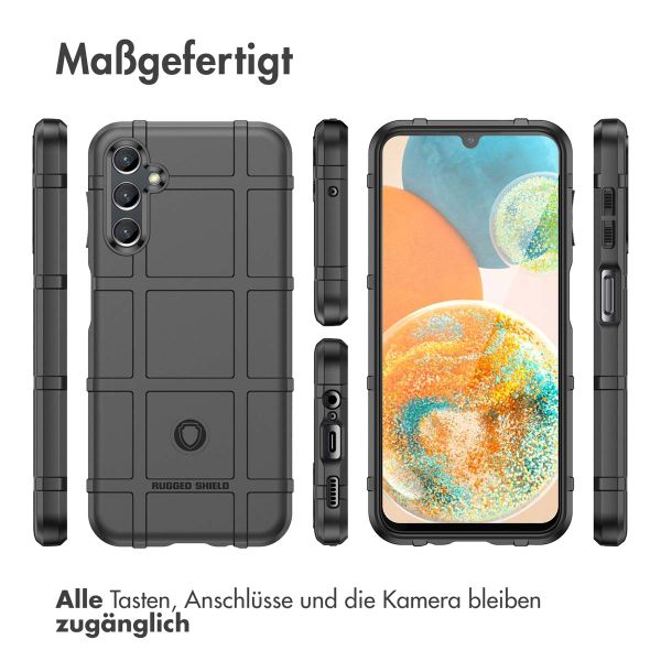 imoshion Rugged Shield Backcover Samsung Galaxy A14 (5G/4G) - Schwarz
