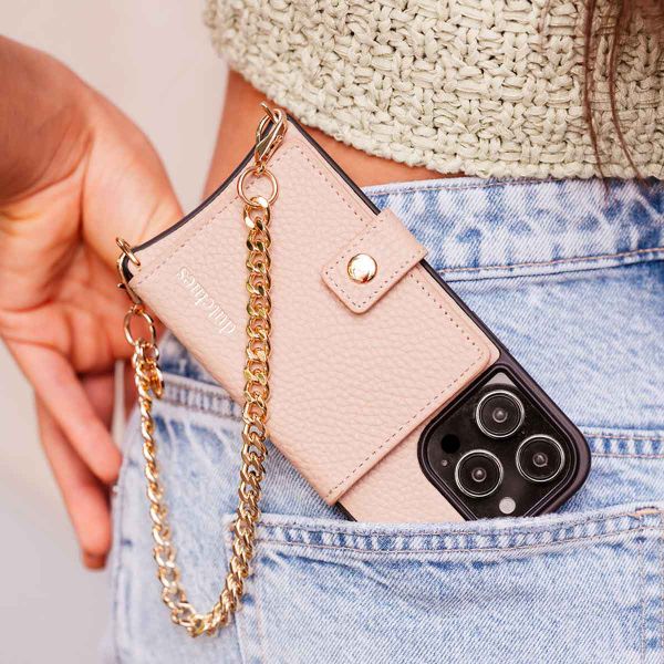 Dutchies MagSafe Back Cover mit Kartenfach Apple iPhone 12 (Pro) - Beige