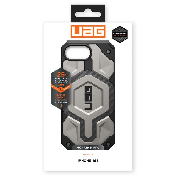 UAG Monarch Case iPhone 16e - Titanium