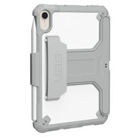 UAG Scout Healthcare backcover mit Ständer und Strap Apple iPad Mini 7 (2024) / iPad Mini 6 (2021) - Weiß / Grau