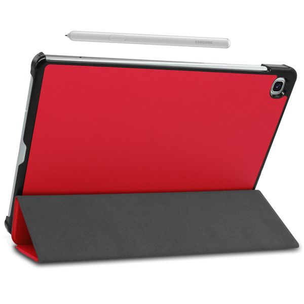 imoshion Trifold Klapphülle Samsung Galaxy Tab S6 Lite / Tab S6 Lite (2022) / Tab S6 Lite (2024) - Rot