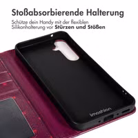 imoshion Design Klapphülle Samsung Galaxy A16 - Crush Check Coral Dust