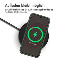 imoshion Back Cover mit Kameraschieber Samsung Galaxy S25 - Dunkelgrün