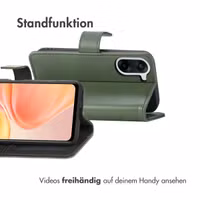 imoshion Luxuriöse Klapphülle OnePlus Nord CE5 - Grün