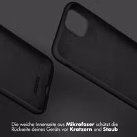 Accezz Liquid Silikoncase Samsung Galaxy A56 - Schwarz