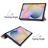 imoshion Trifold Klapphülle für das Samsung Galaxy Tab S8 / S7 - Roségold