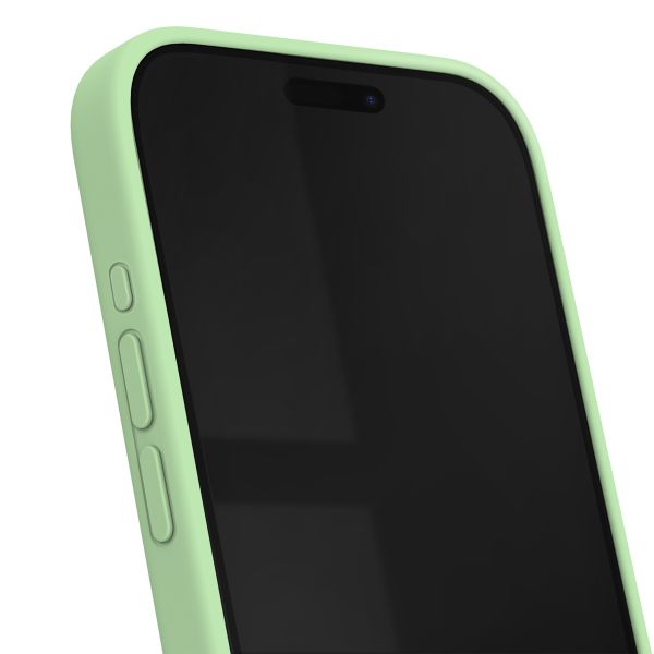 iDeal of Sweden Silikon Case für das iPhone 15 Pro - Mint