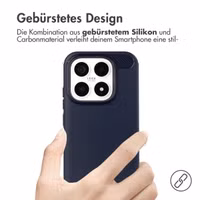 imoshion Brushed Back Cover Xiaomi 17 - Dunkelblau